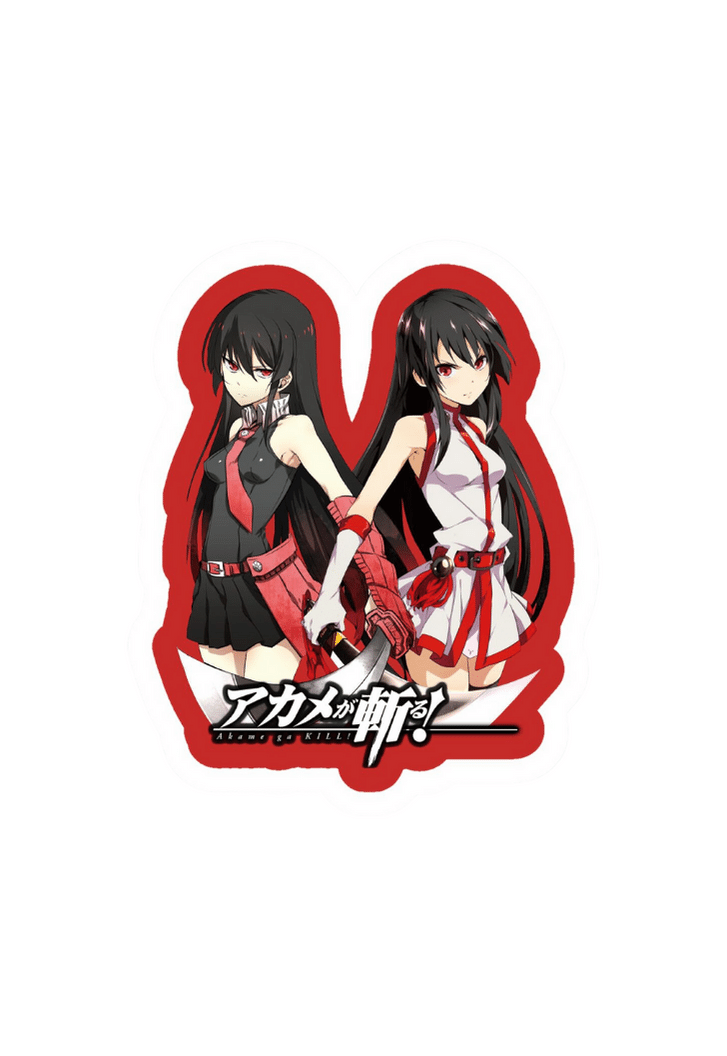 Akame and Elfen Lied : Akame ga Kill! Sticker
