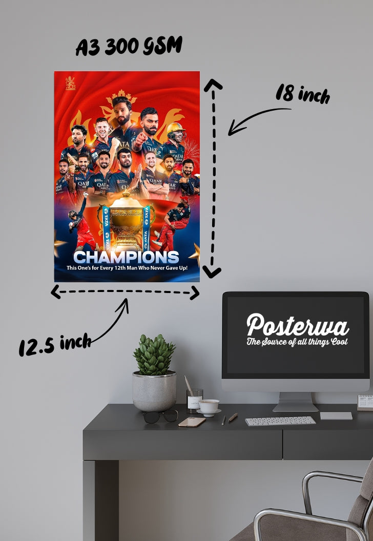 RCB Ee Sala Cup Namdhu Poster