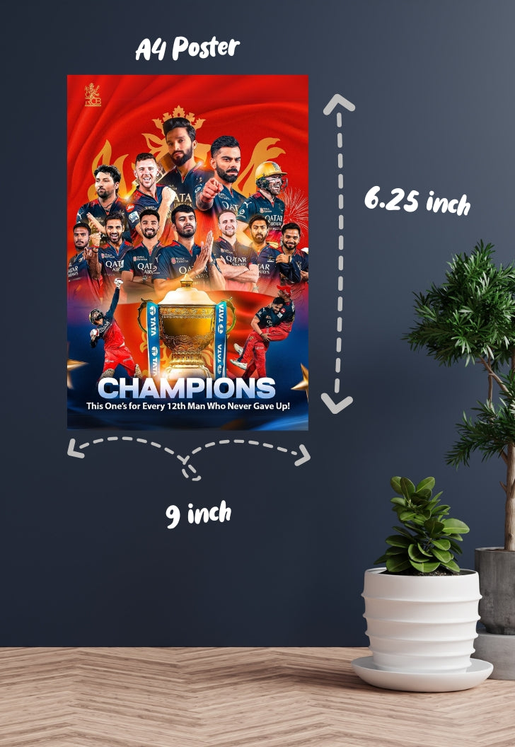 RCB Ee Sala Cup Namdhu Poster