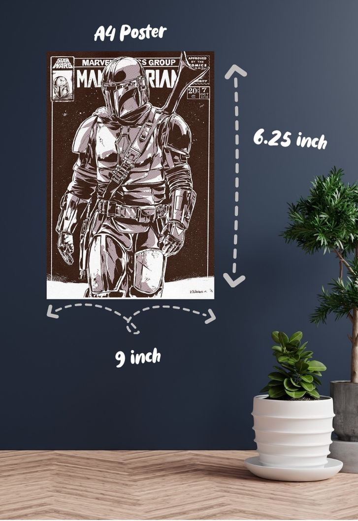 Mandalorian Art Poster