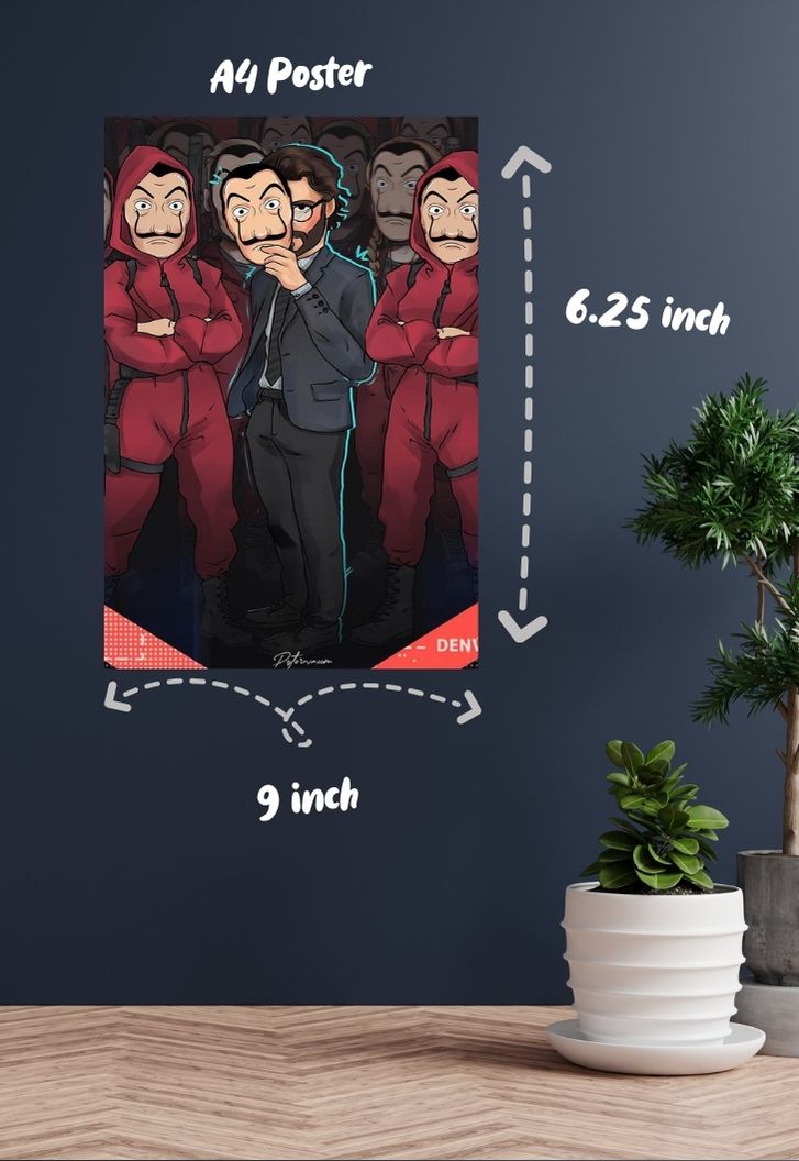 Money Heist : Professor Poster