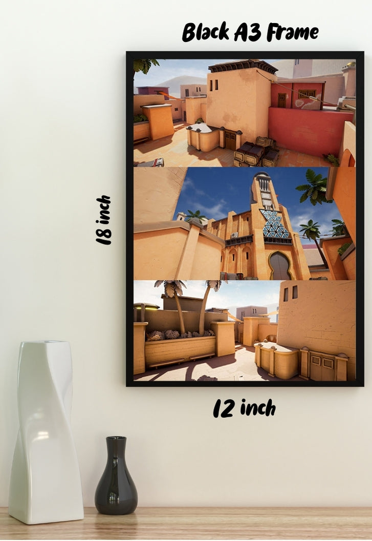 CS-GO Map Poster