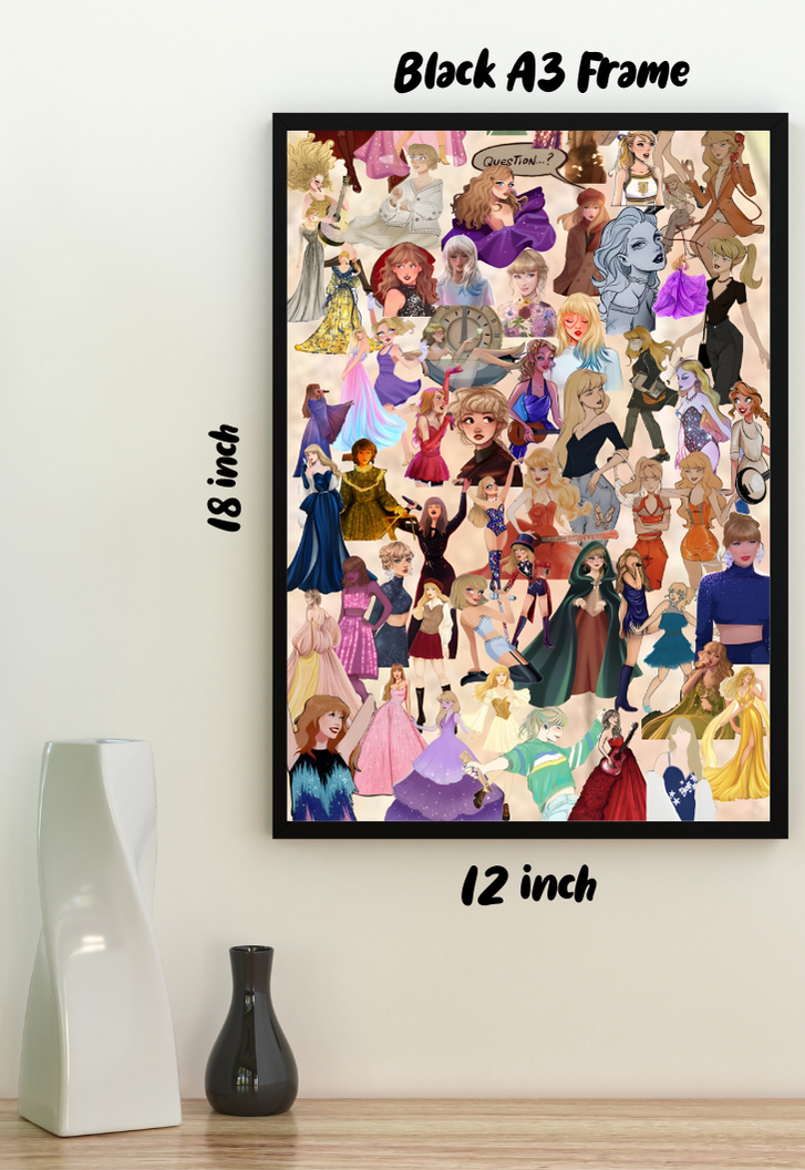 TAYLOR SWIFT | Collage | Music Poster