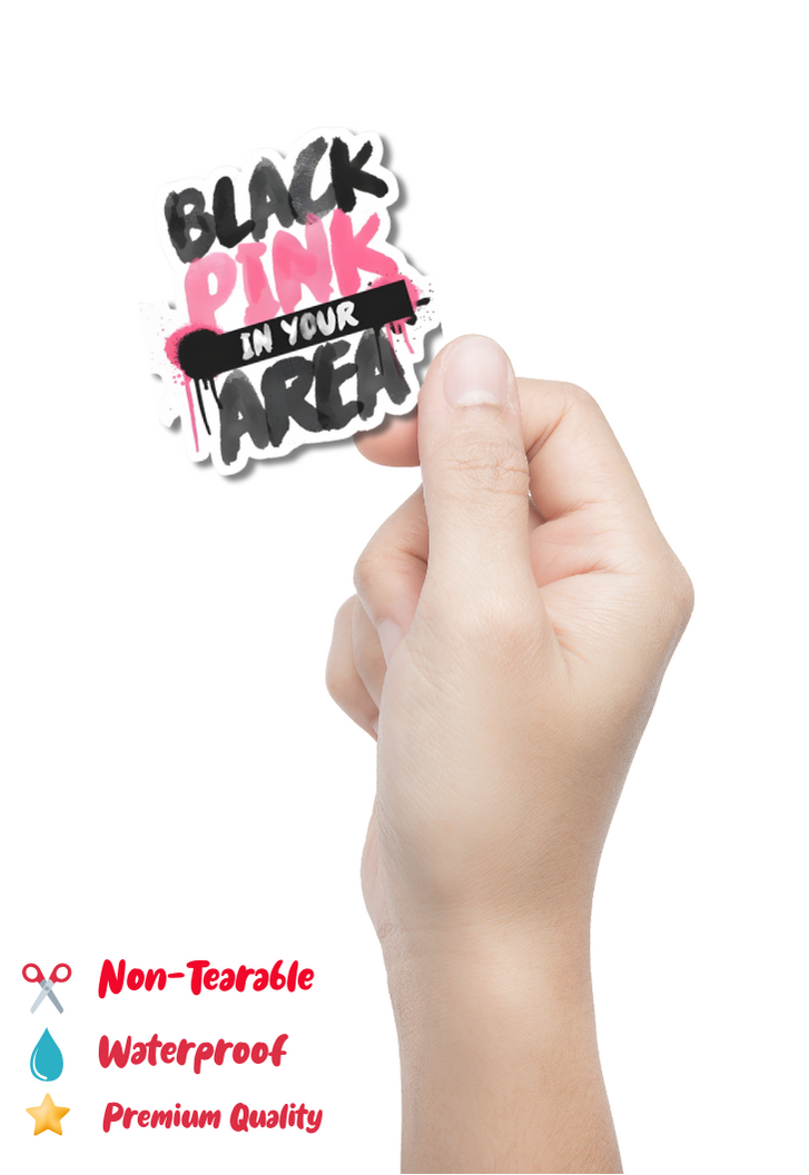 BlackPink In Your Area Sticker