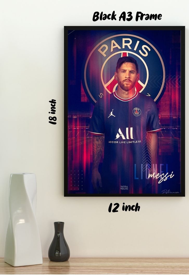 PSG Messi Poster