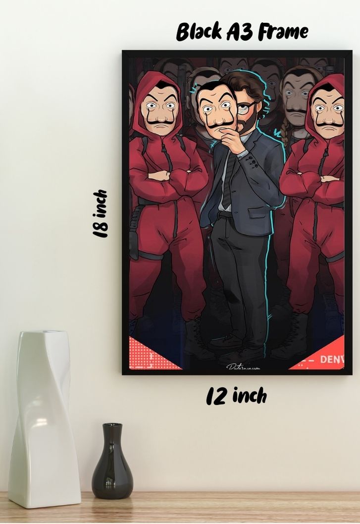 Money Heist : Professor Poster