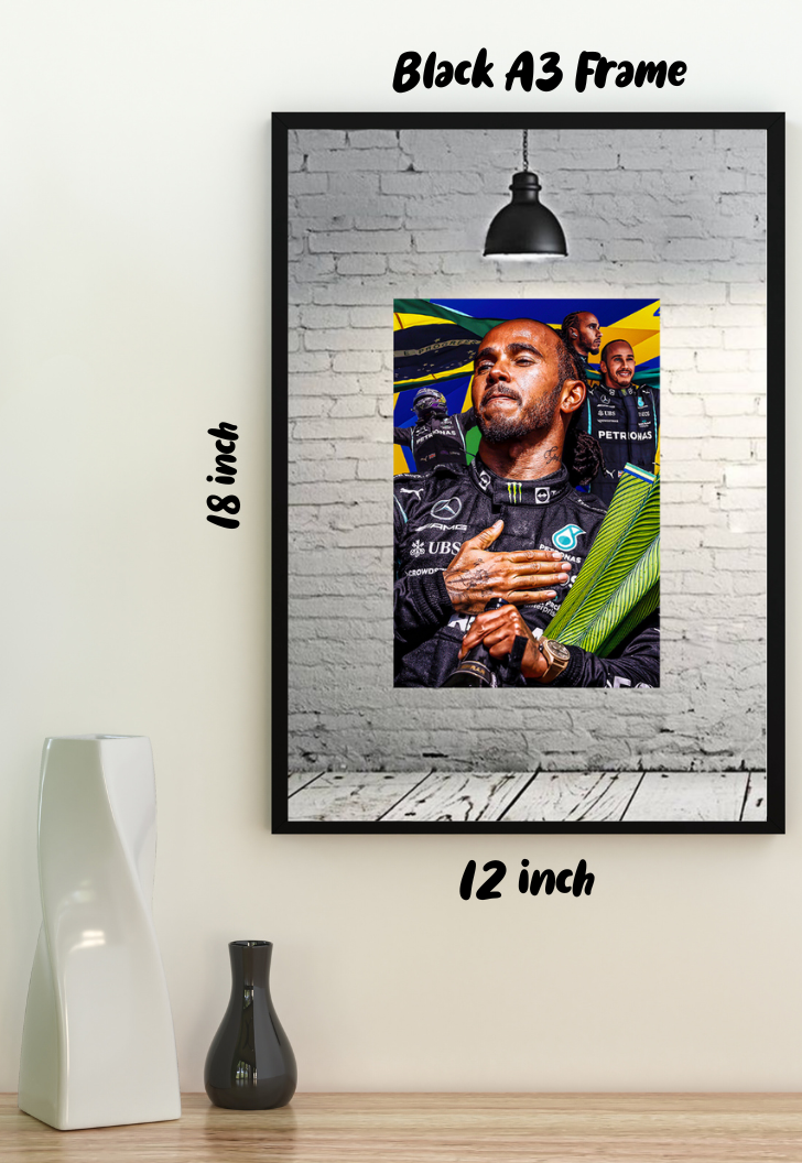 LEWIS HAMILTON CHAMPION Poster