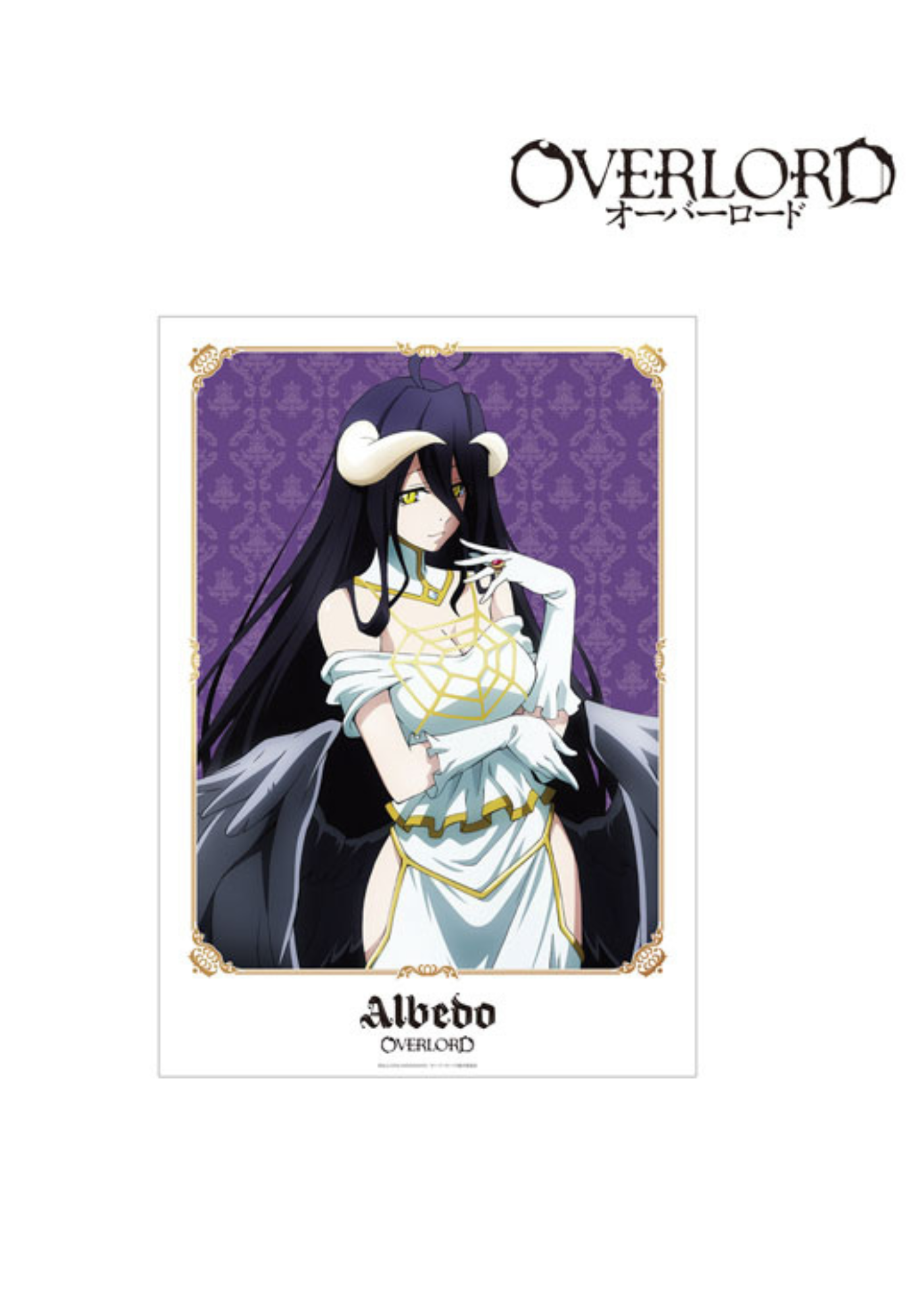 Albedo Overlord Official Japan Imported Poster