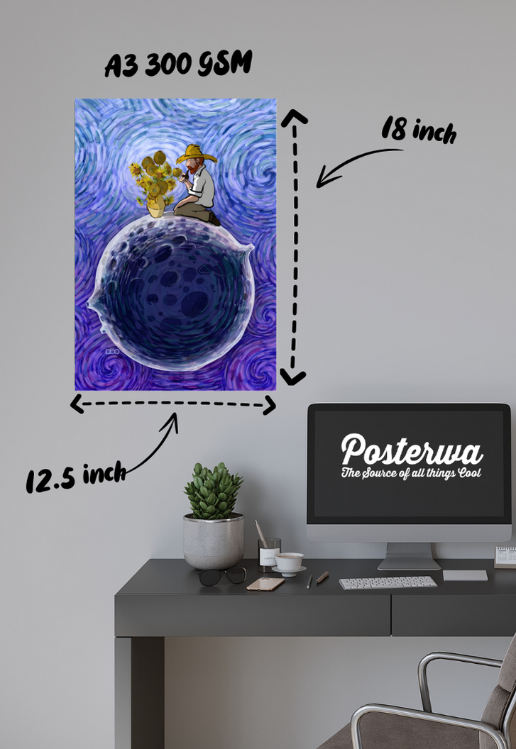 Starry Universe Van Gogh Poster