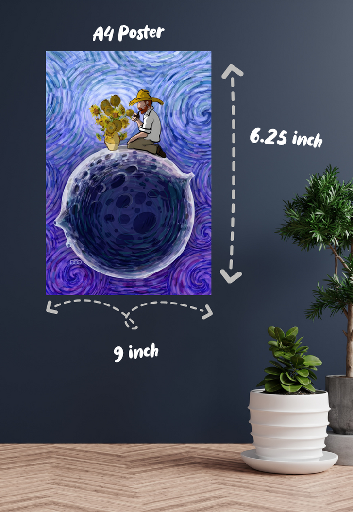 Starry Universe Van Gogh Poster