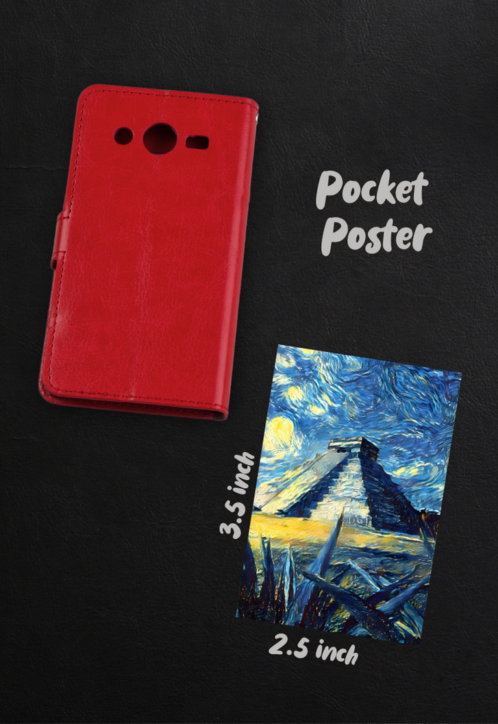 The Pyramid Van Gogh Poster