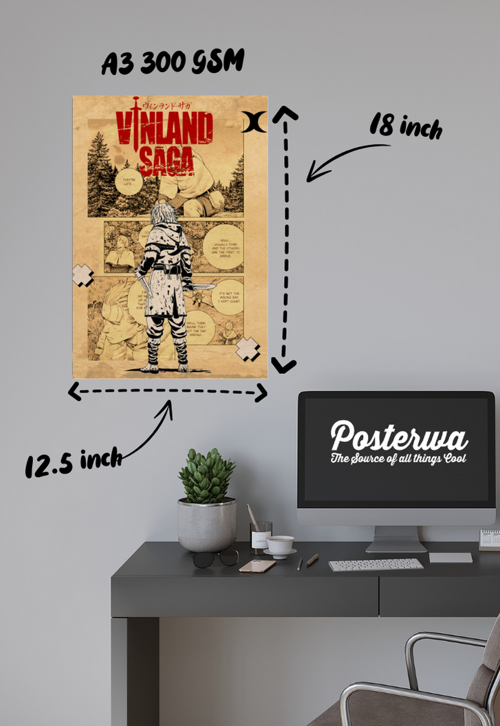 Vinland saga Manga Poster