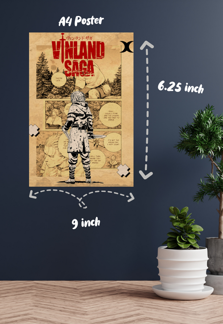 Vinland saga Manga Poster