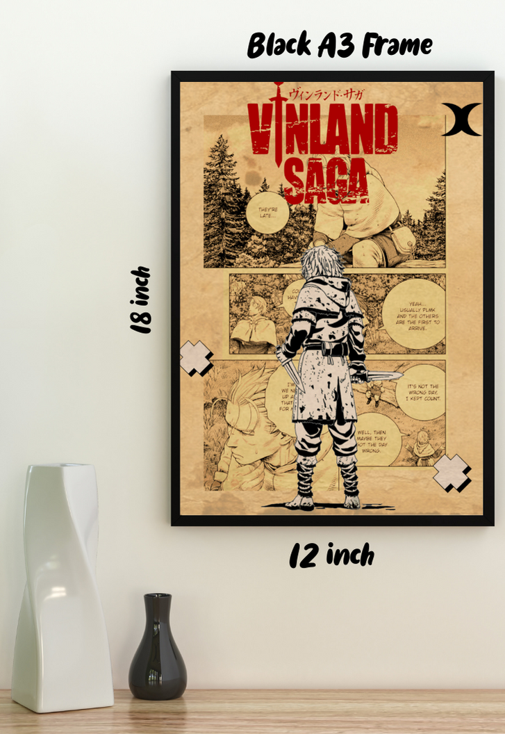 Vinland saga Manga Poster