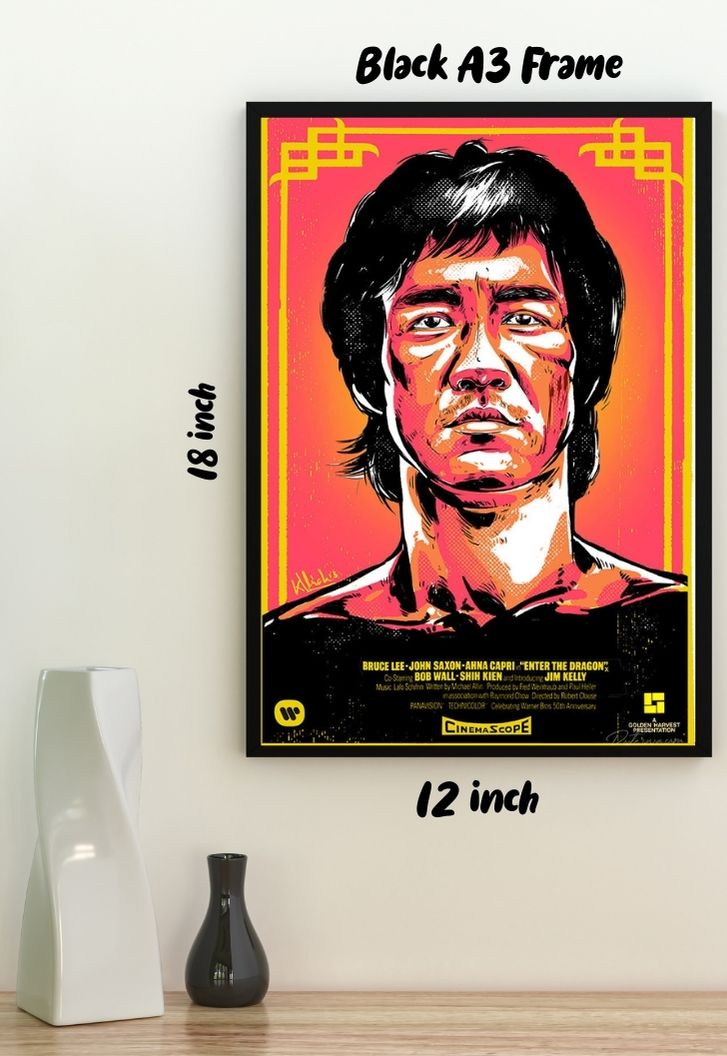 Bruce Lee cover Poster
