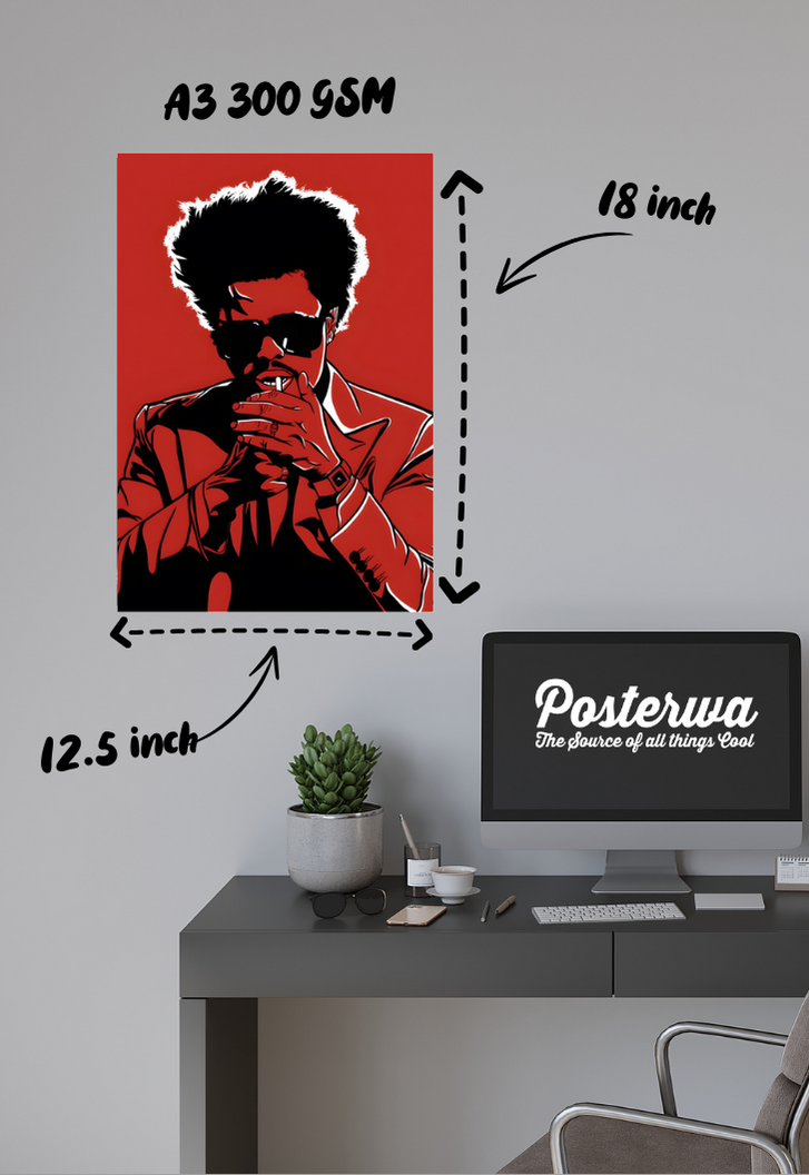 The Weeknd Poster