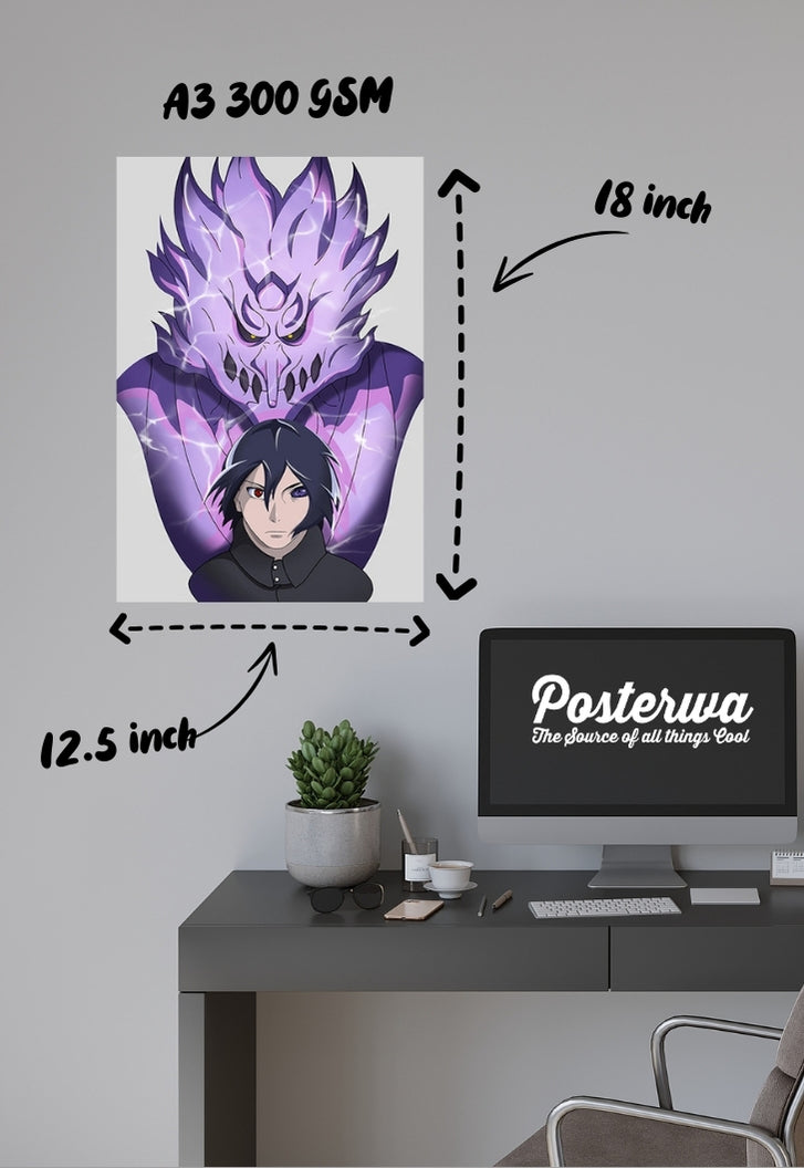 Sasuke Uchiha | Naruto | Anime Poster