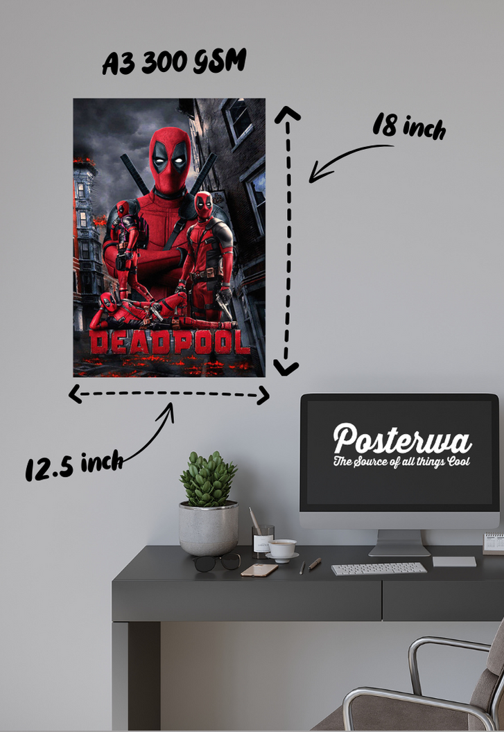 Deadpool Title Poster