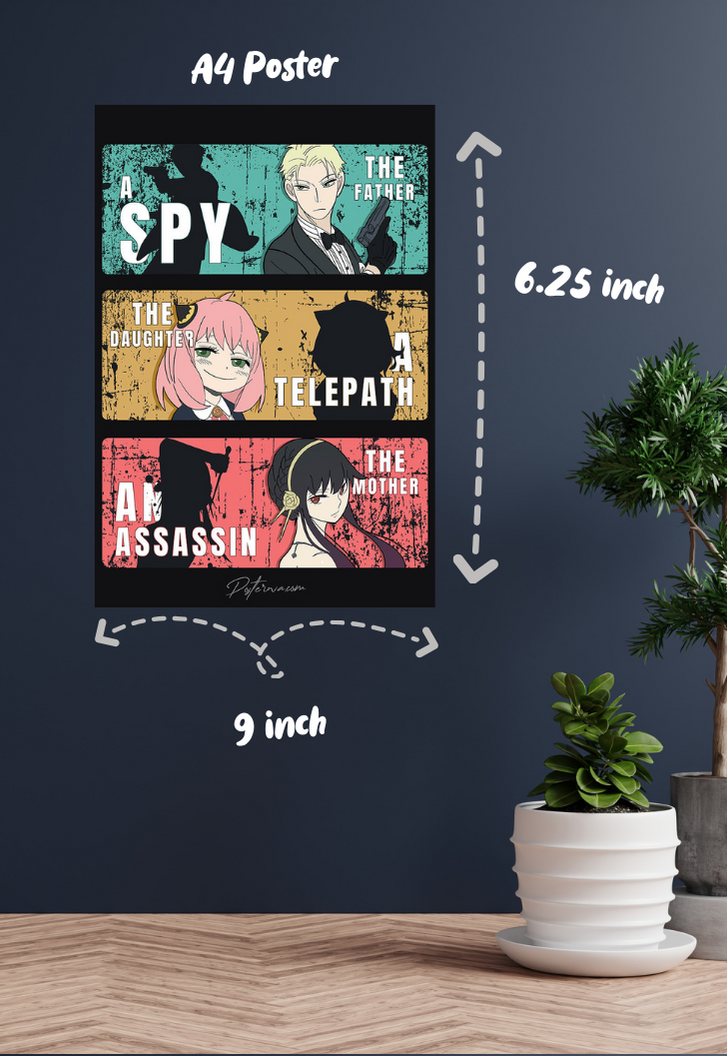 Spy X Fam Poster