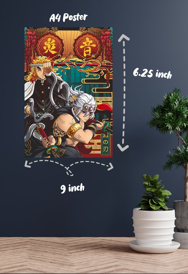 Demon Slayer: The strength of the Hashira Poster