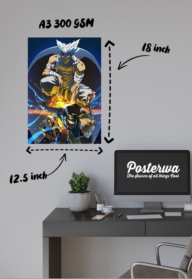 Garou | One Punch Man | Anime Poster