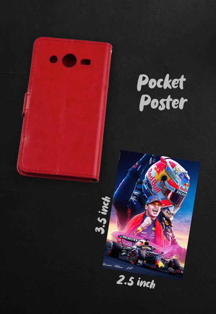 Max Verstappen Champion Poster