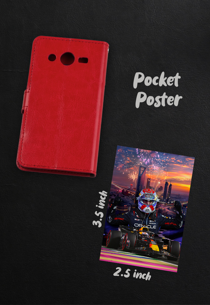 Max Verstappen Winner Poster