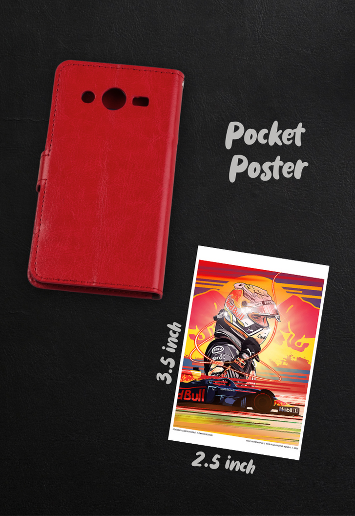 Max Verstappen Monaco Win Poster