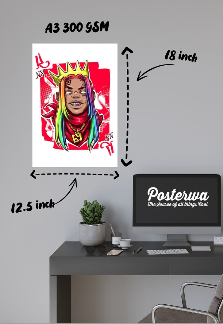 SixNine 69 New York Art Poster