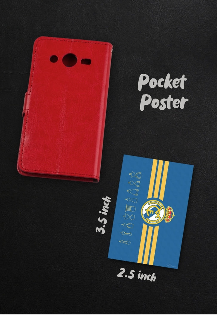 Real Madrid Flag Poster