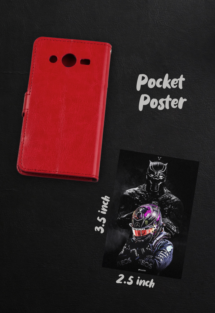LEWIS HAMILTON (BLACK PANTHER) Poster