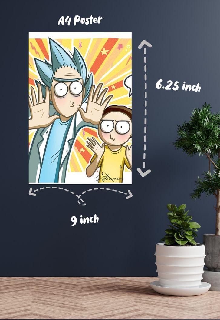 Rick and Morty Save me Poster