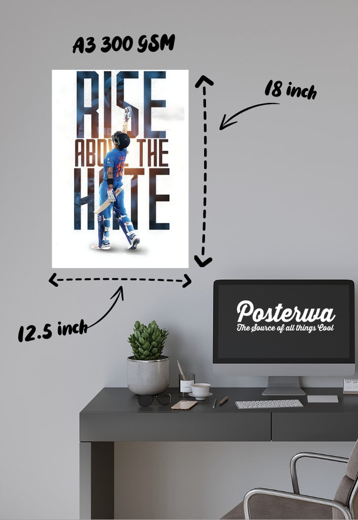 Virat Motivational Poster