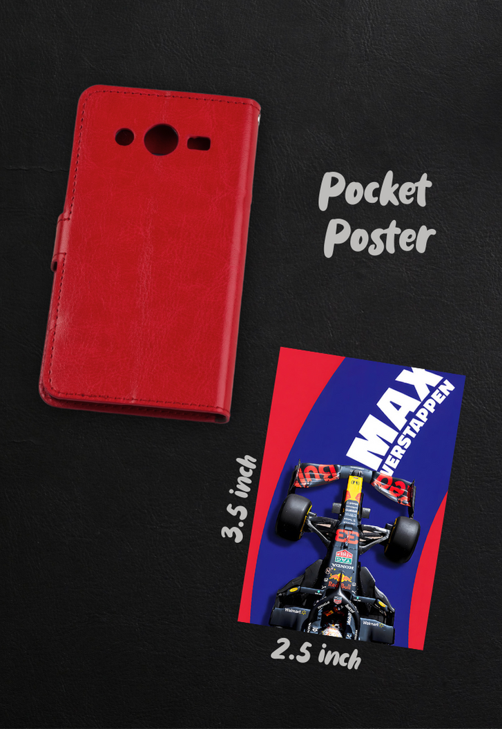 Max Verstappen Ferrari F1 Poster