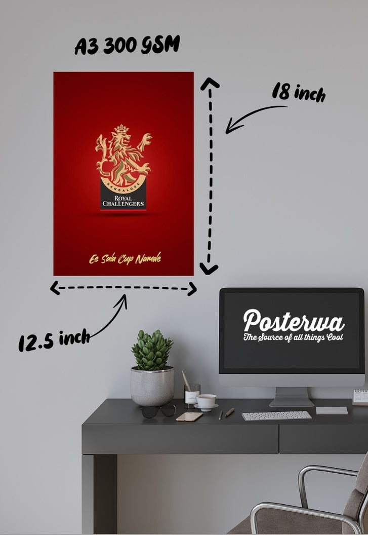 RCB Play Bold Poster