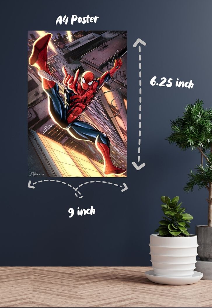 Spider-Man cartoon Poster