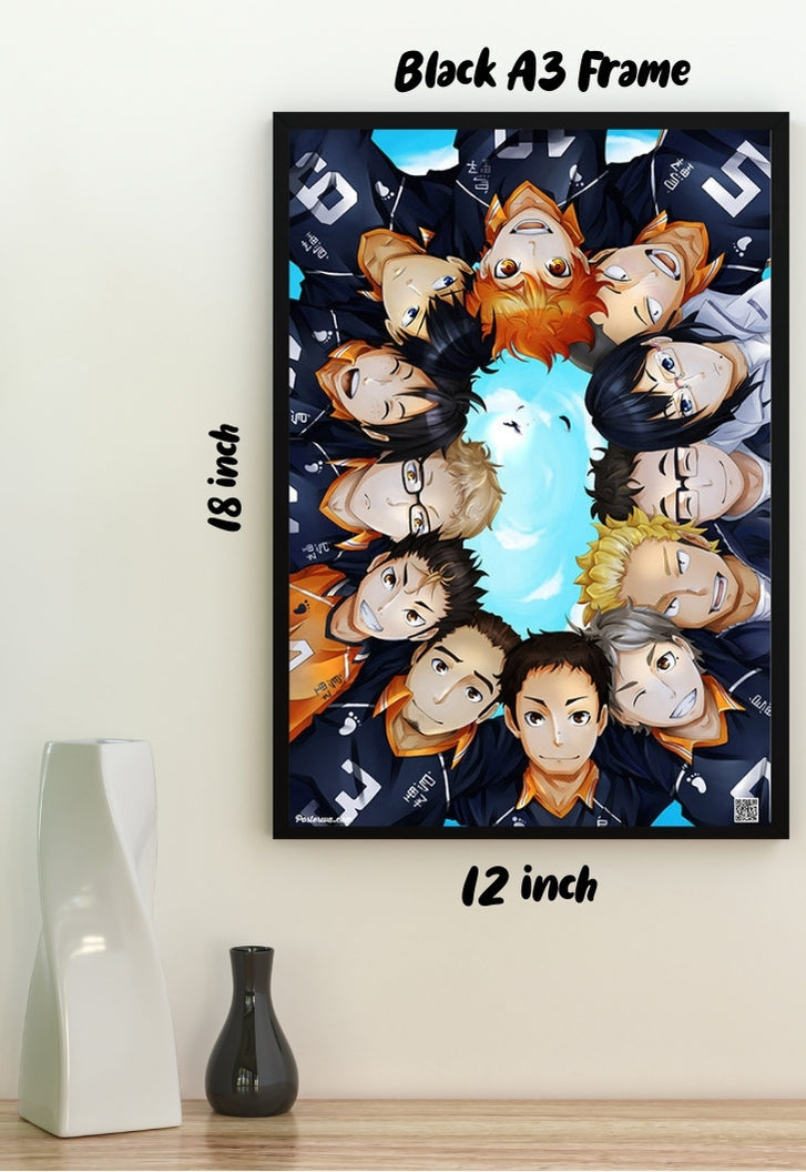 Haikyuu team Poster