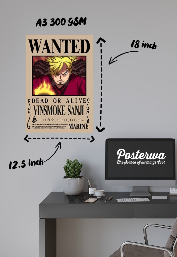 Sanji Wanted Poster