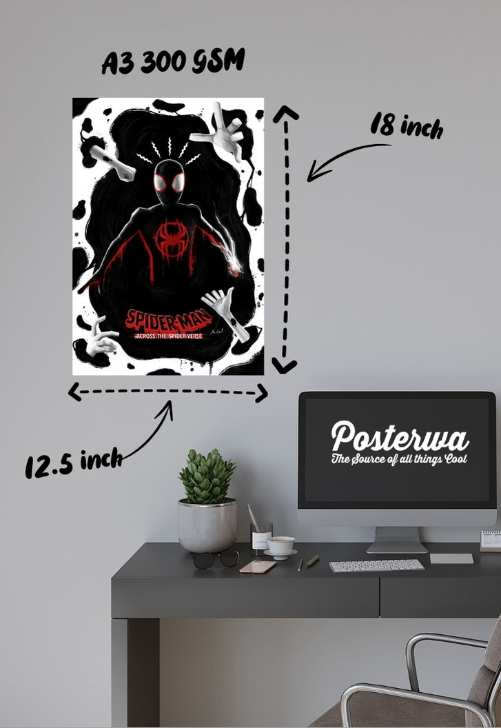 Spot vs Miles Morales Poster