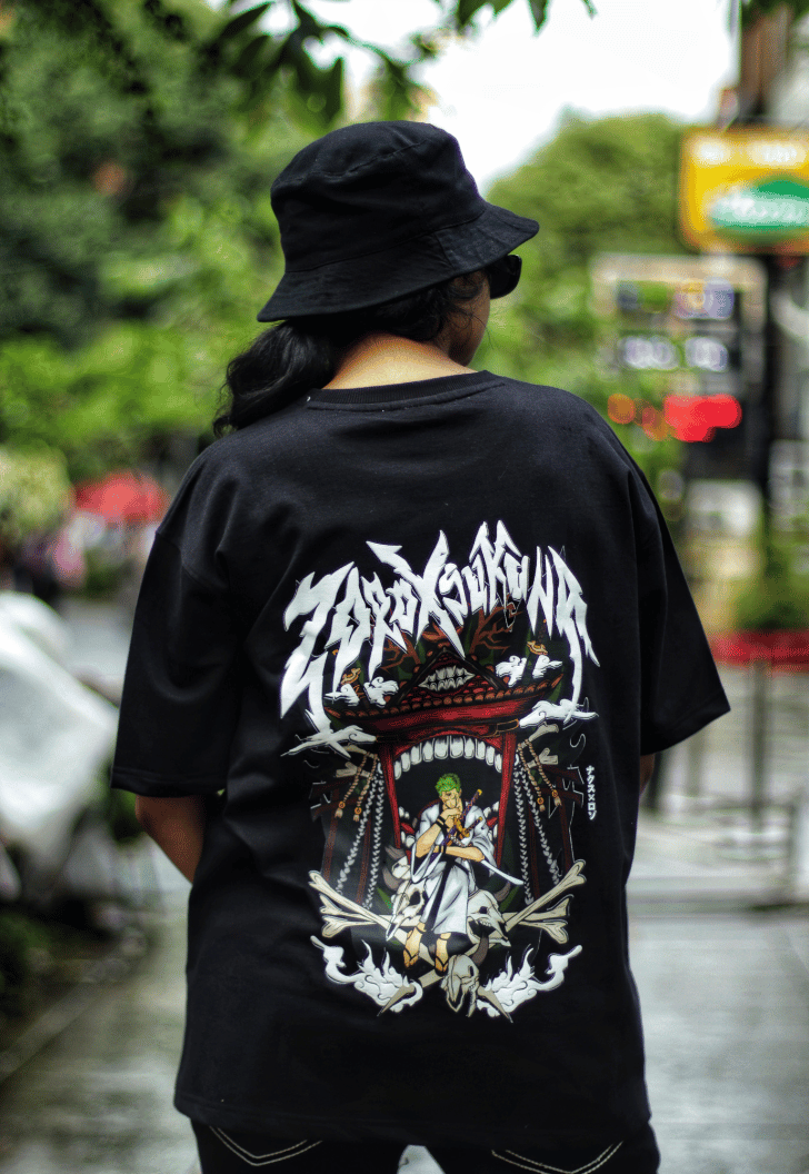 Zoro X Sukuna Unisex Oversized T-Shirt