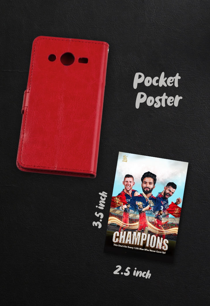 RCB We are the Champions. Who never give up!!