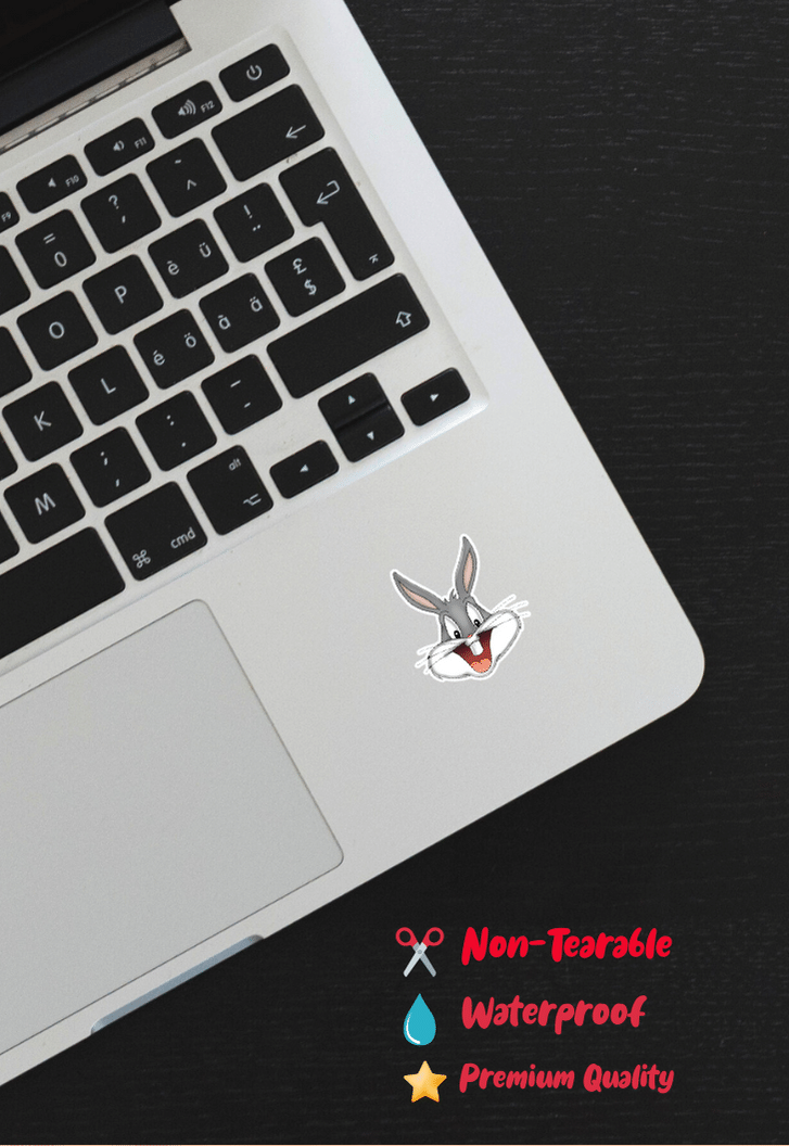 Bugs Bunny Happy Face Sticker