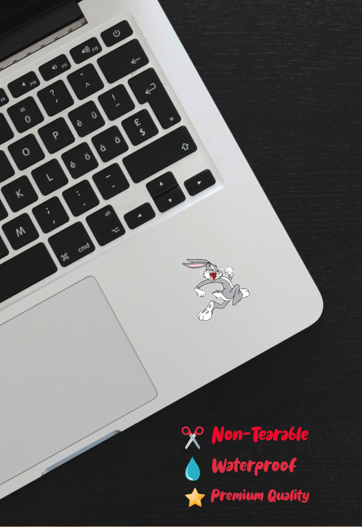 Bugs Bunny Running Sticker