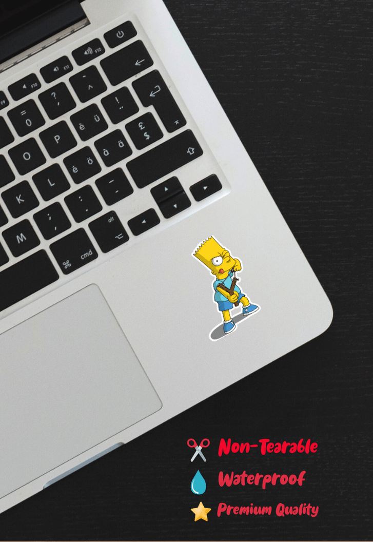 Bart Simpson Sticker