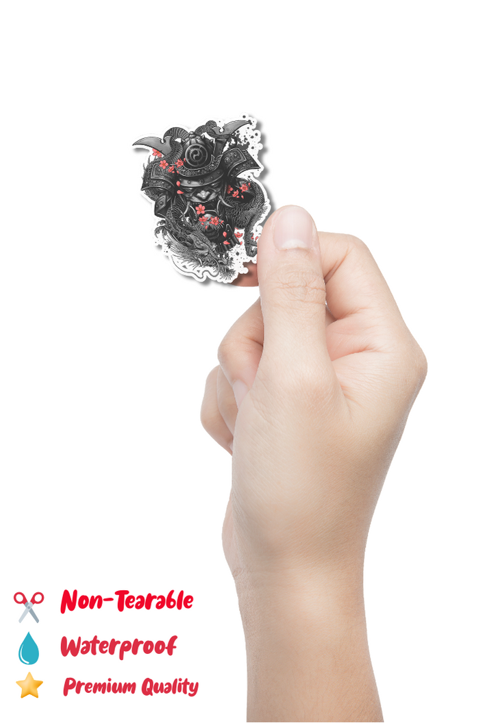 Samurai Warrior Japanese Bushido Knight Sticker