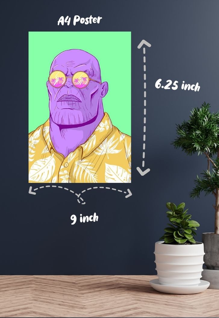 Cool Thanos Poster