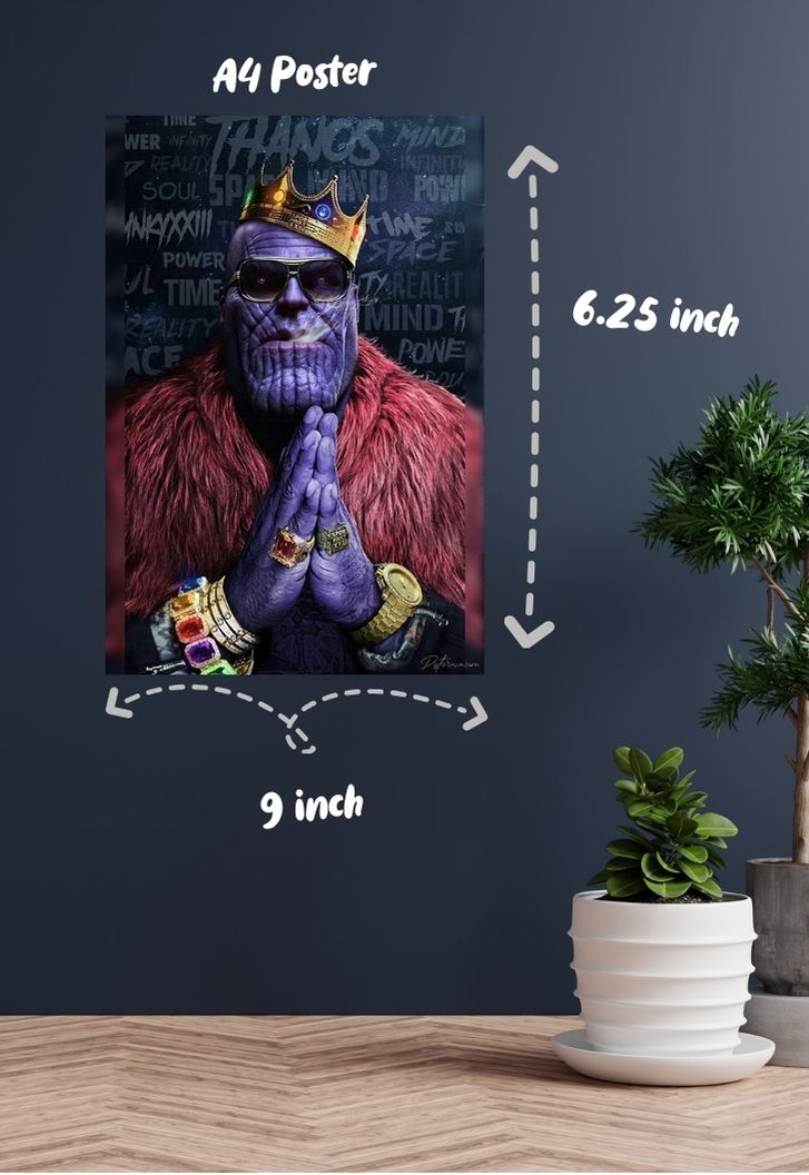 Thug Thanos Poster