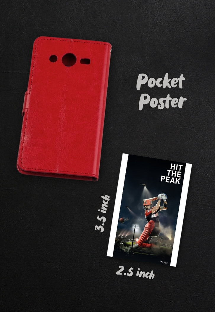 Virat Kohli Hit the Peak Poster