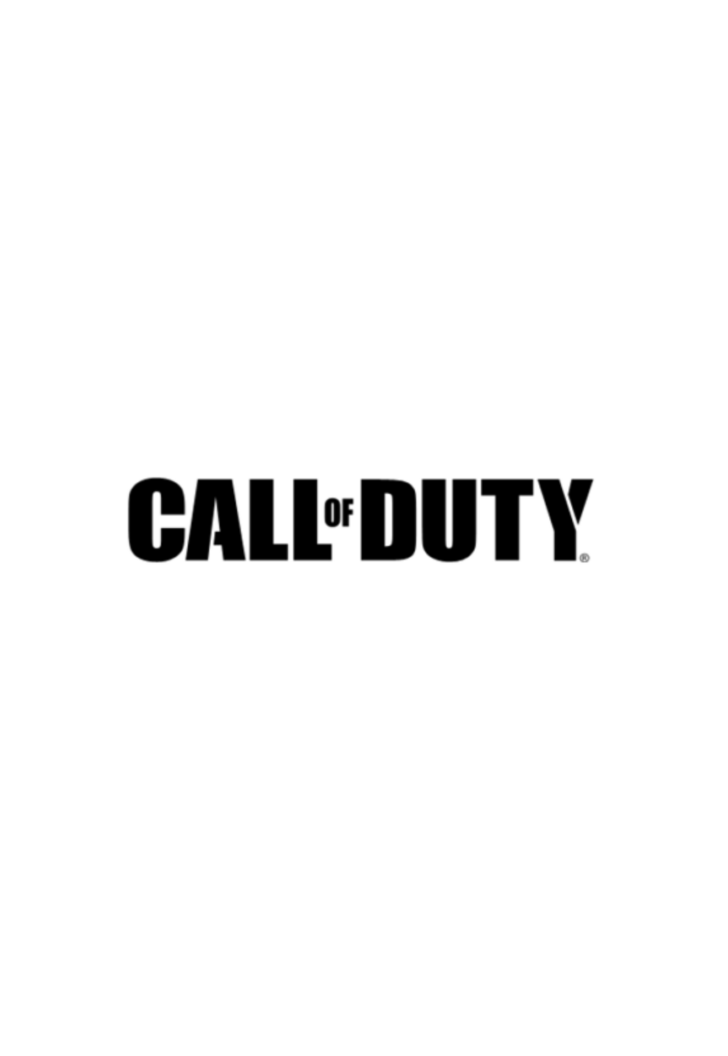 Call of Duty Title Sticker