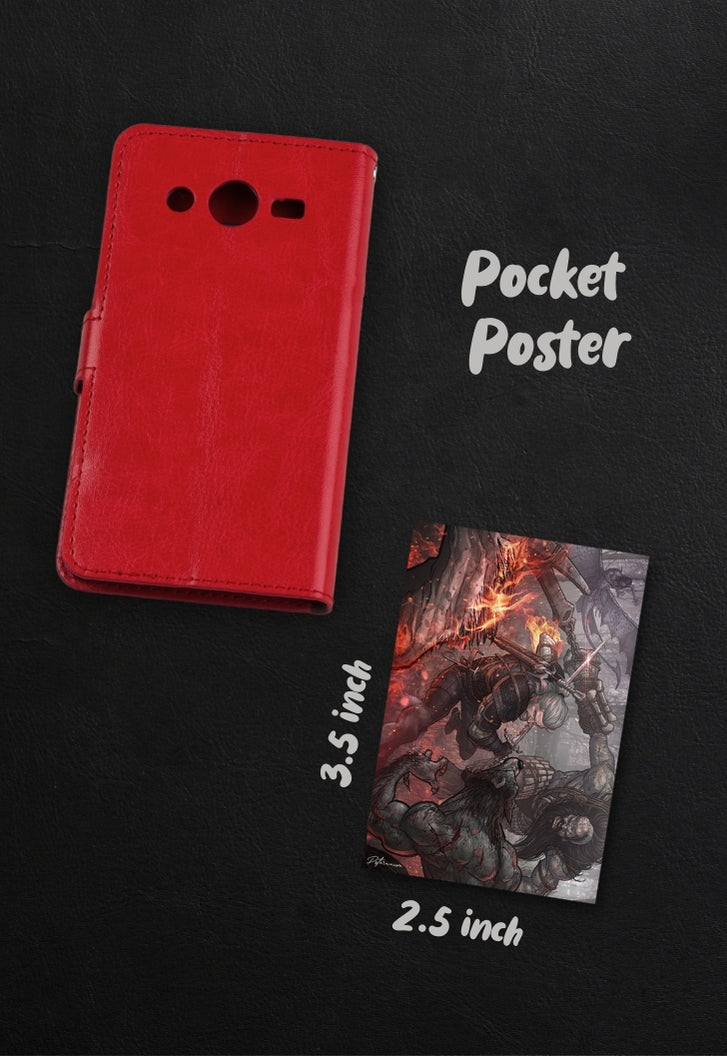 Witcher Fights Striga Poster